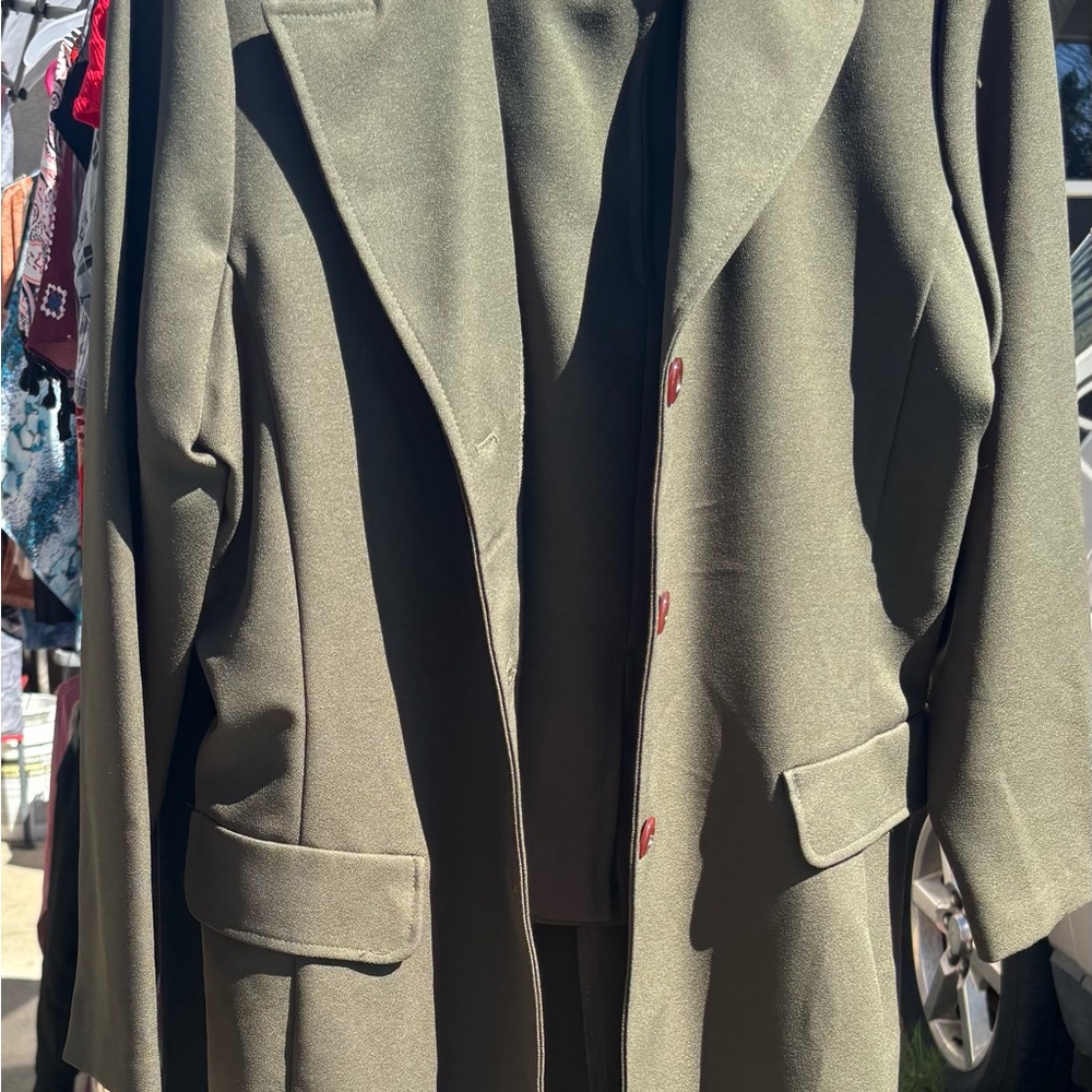 Olive Green Women's Coat